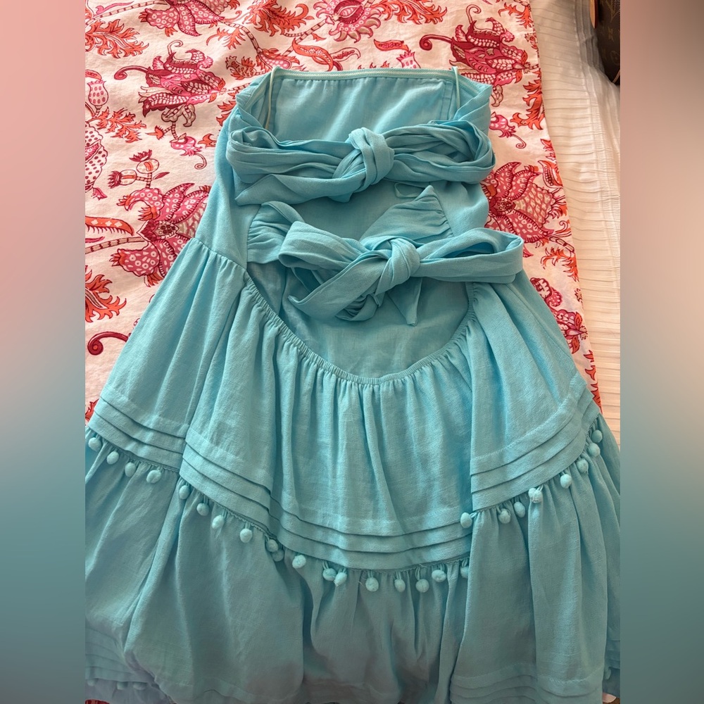 Women’s Mini Strapless Dress!